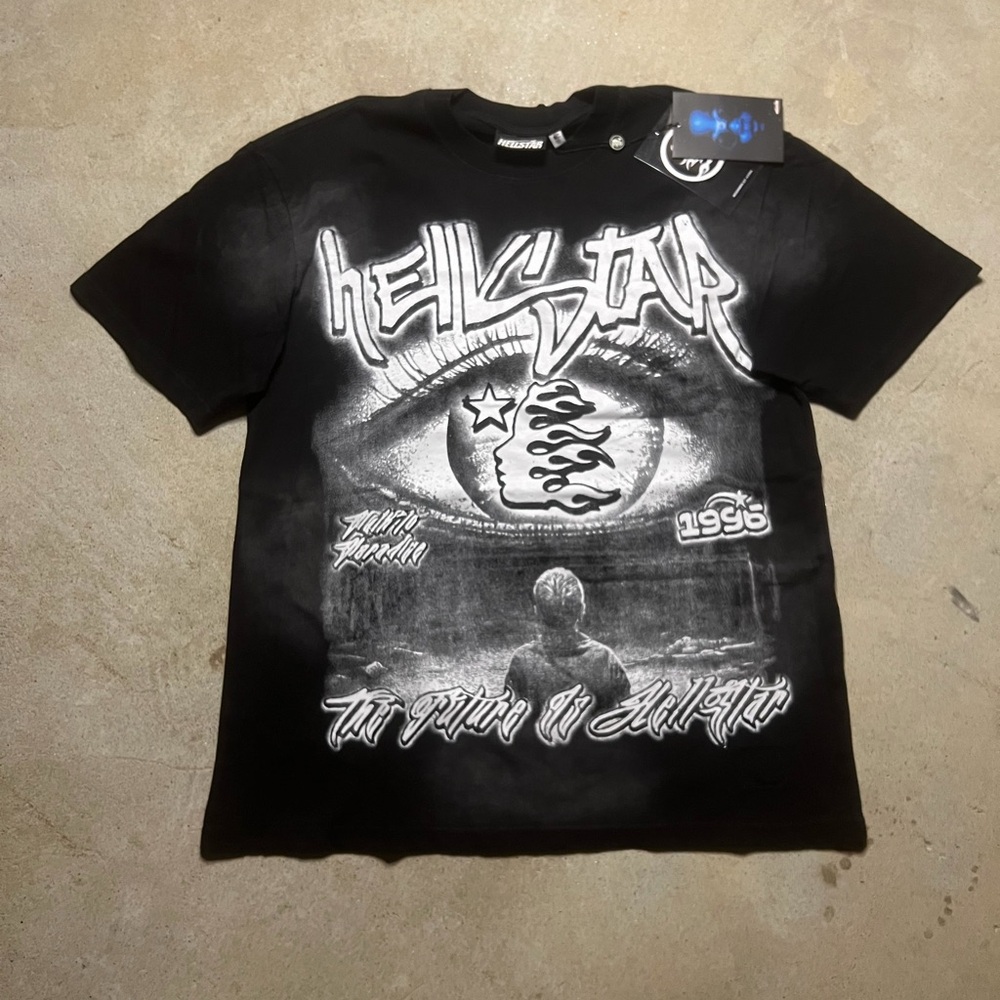 Hellstar Black Graphic Men's T-Shirt